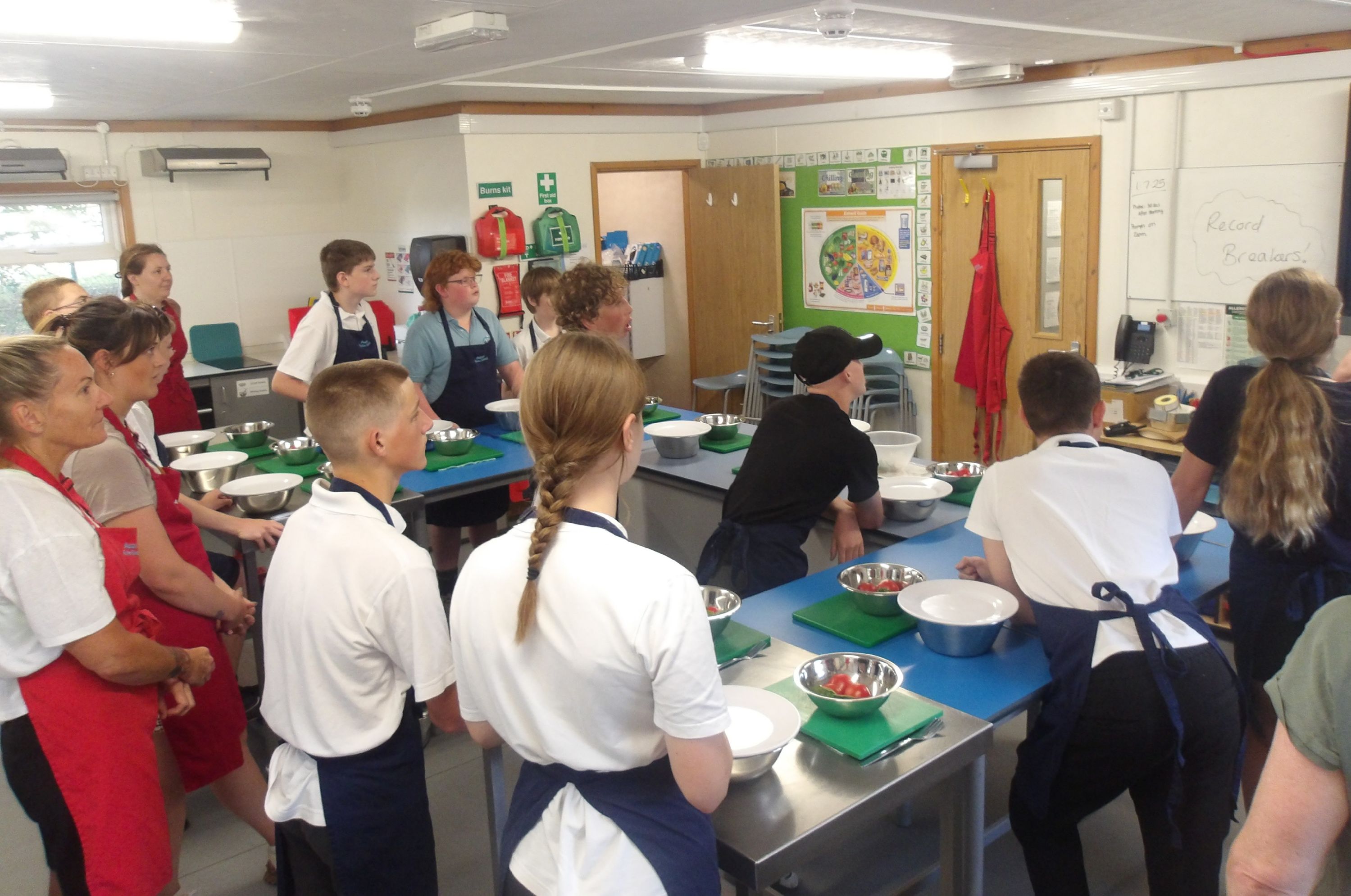 Aurora Eccles School Jamie Oliver World Record 