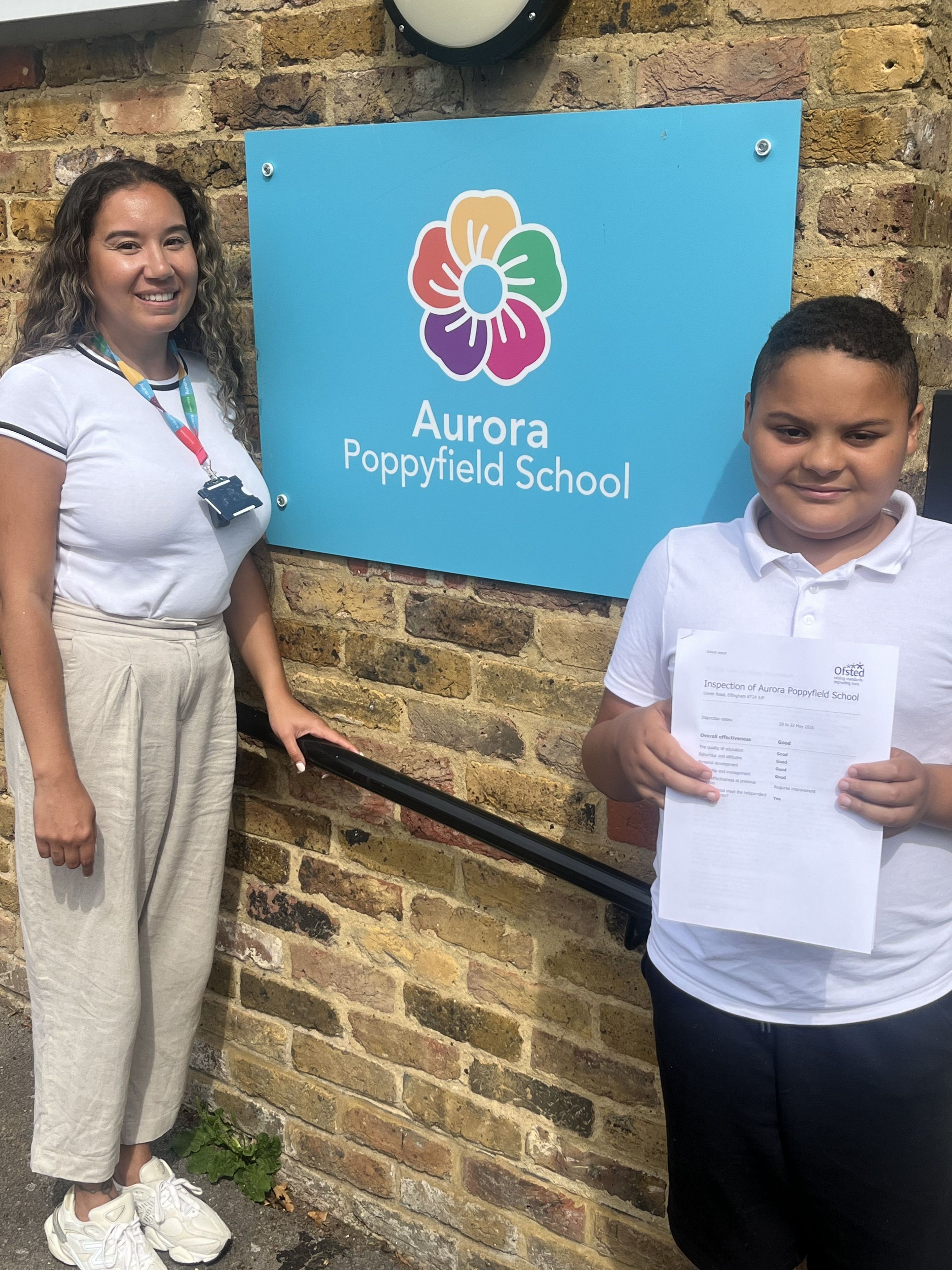 Aurora Poppyfield School Ofsted Good