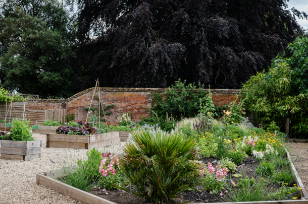 Photograph of Eccles and it's surrounding gardens