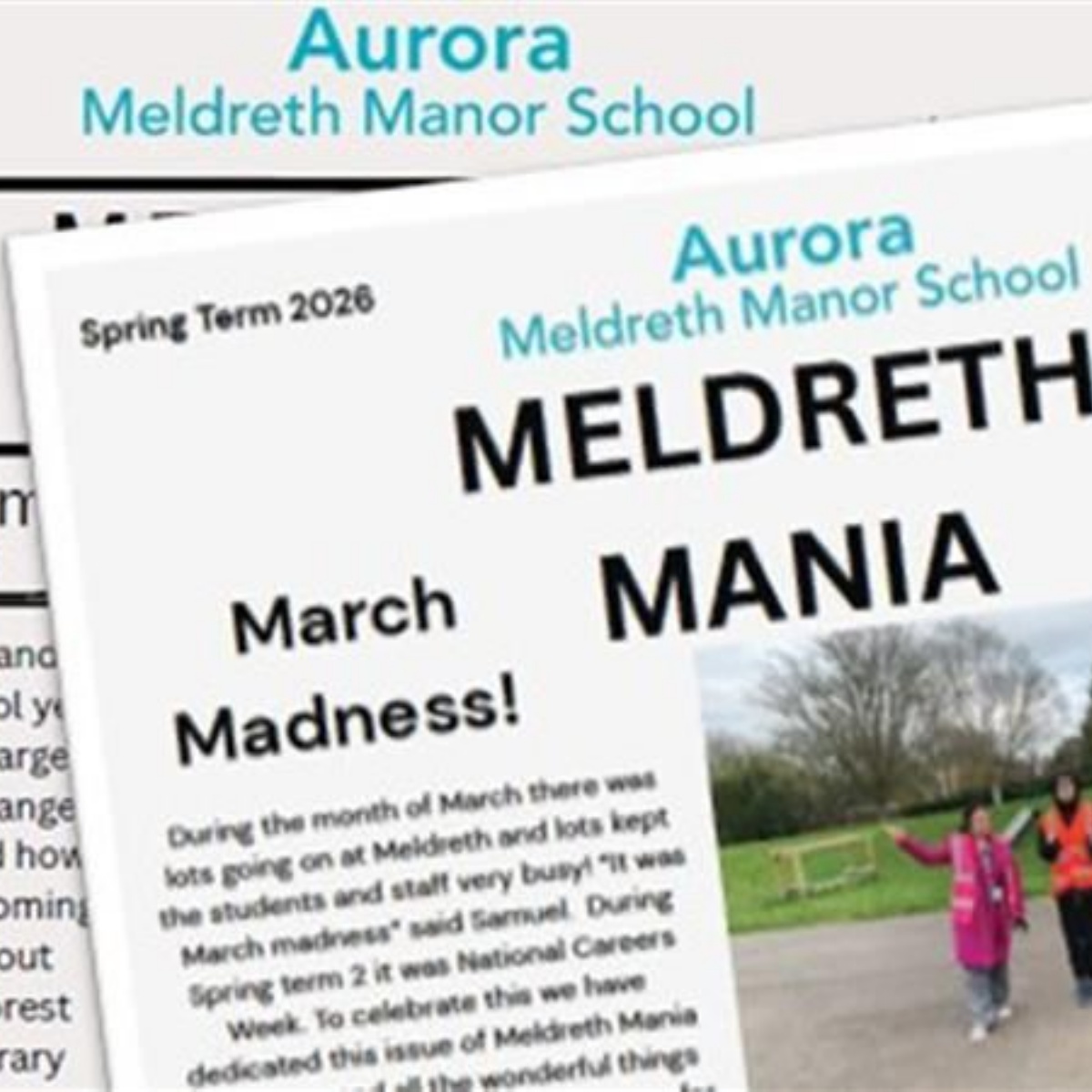 Pupils encouraged to create Meldreth Mania - Aurora
